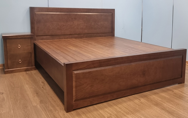 Giường ngủ gỗ hương vân G32