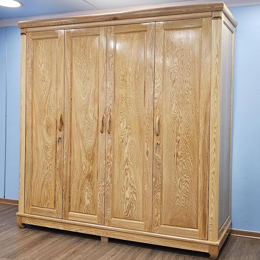 Tủ Quần Áo 3 Buồng Gỗ Pơ Mu