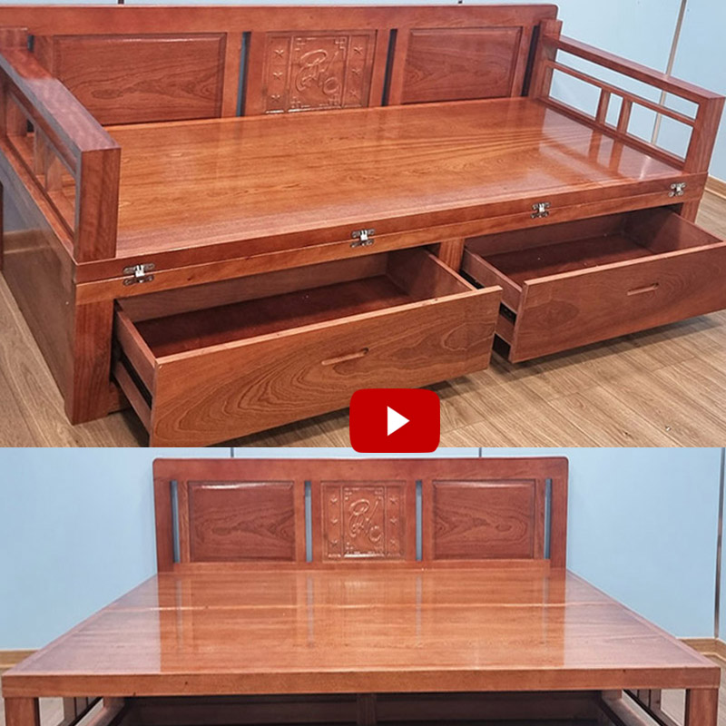 Giường gấp thành ghế thông minh