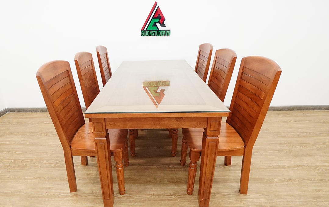 Bàn ăn gỗ xoan đào BA034