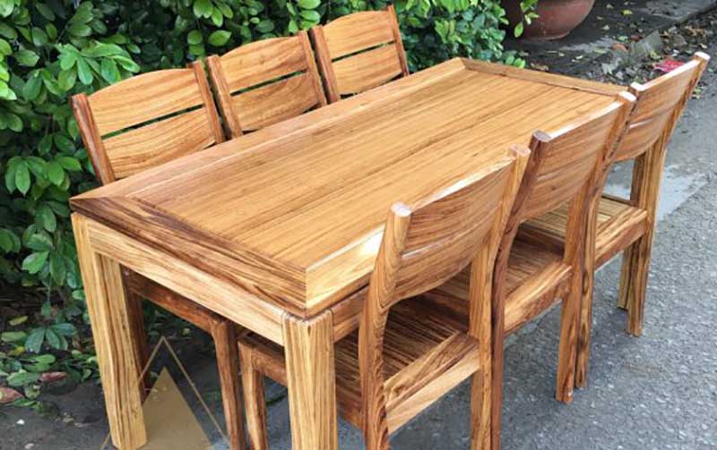 Bàn ăn gỗ xoan đào BA036