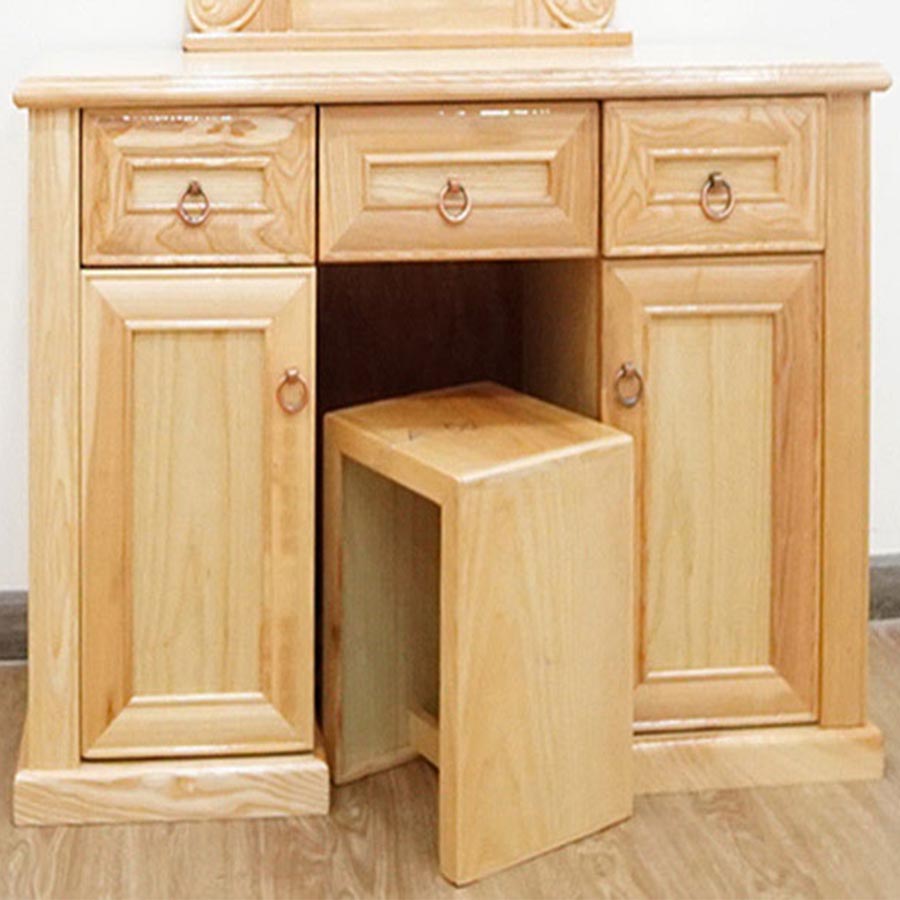 Bàn trang điểm gỗ sồi BP028