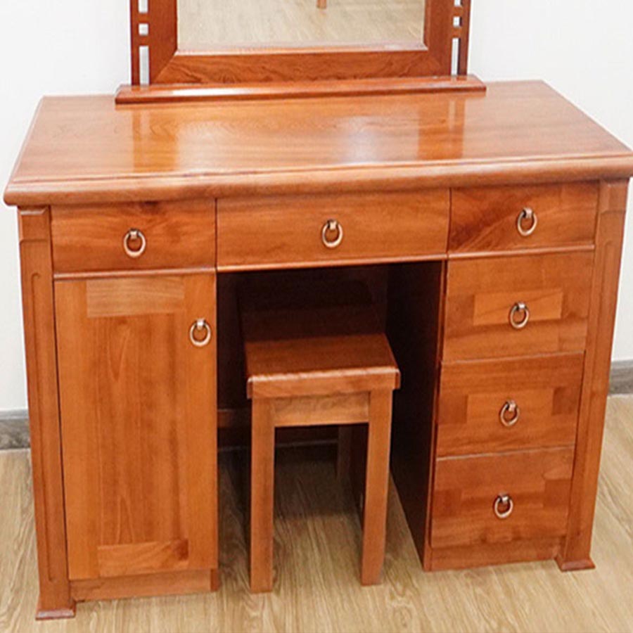 Bàn trang điểm gỗ xoan đào BP001