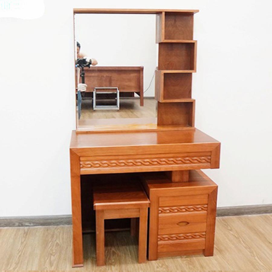Bàn trang điểm gỗ xoan đào BP002