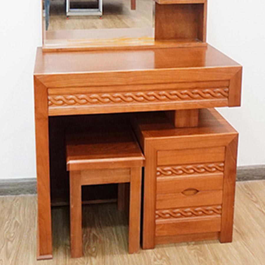 Bàn trang điểm gỗ xoan đào BP002