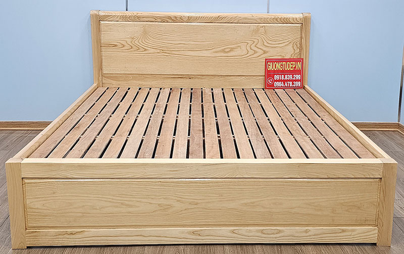Giường ngủ gỗ sồi GS89