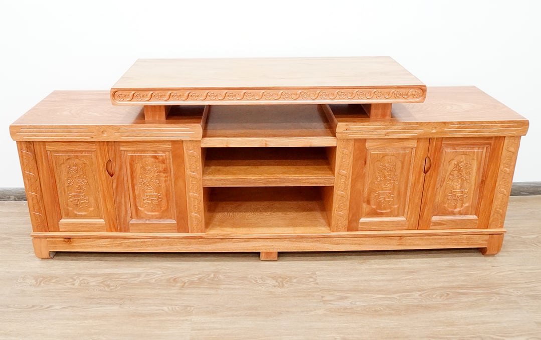Kệ tivi gỗ đinh hương TV06