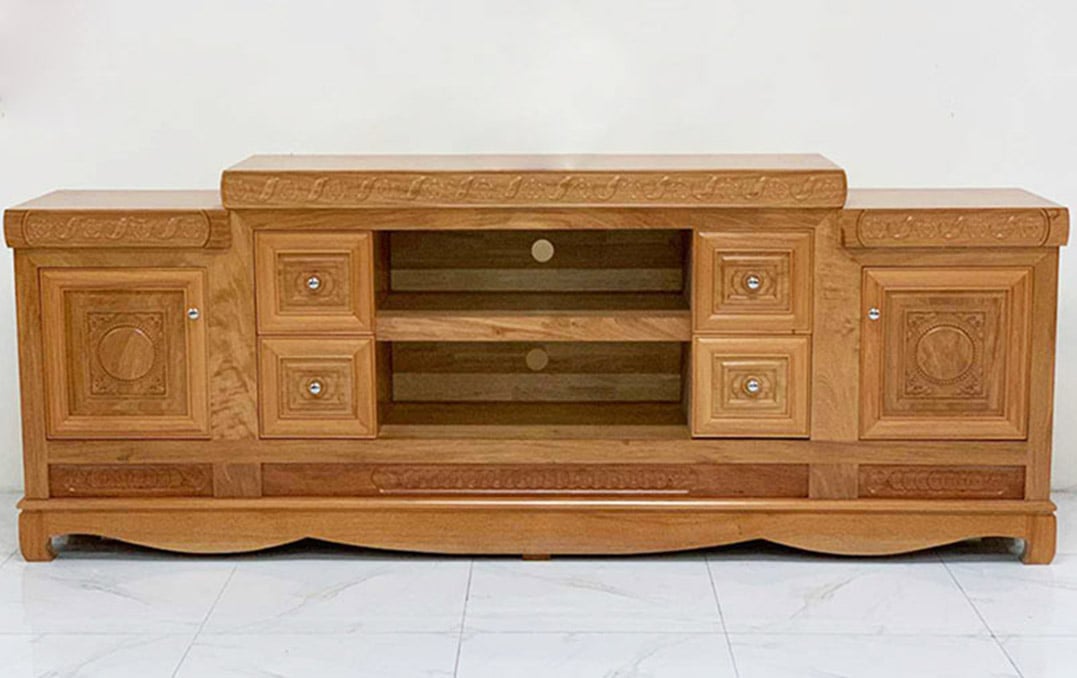 Kệ tivi gỗ đinh hương VT16