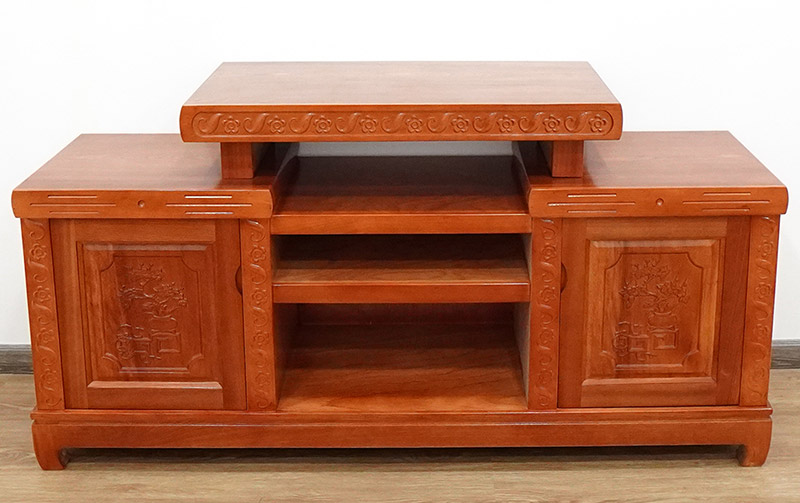 Kệ tivi gỗ xoan đào TV05