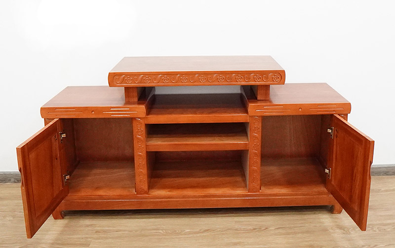 Kệ tivi gỗ xoan đào TV05