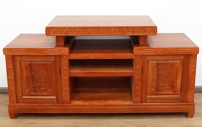 Kệ tivi gỗ xoan đào TV05