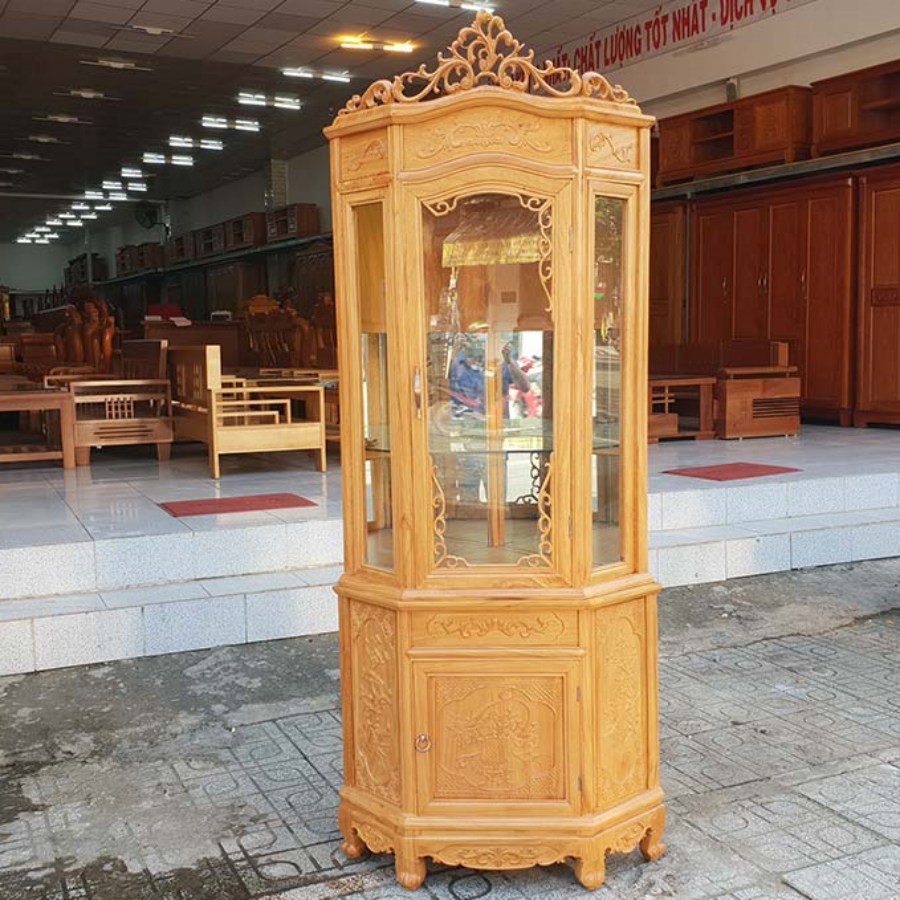 Tủ rượu gỗ gõ đỏ TR005
